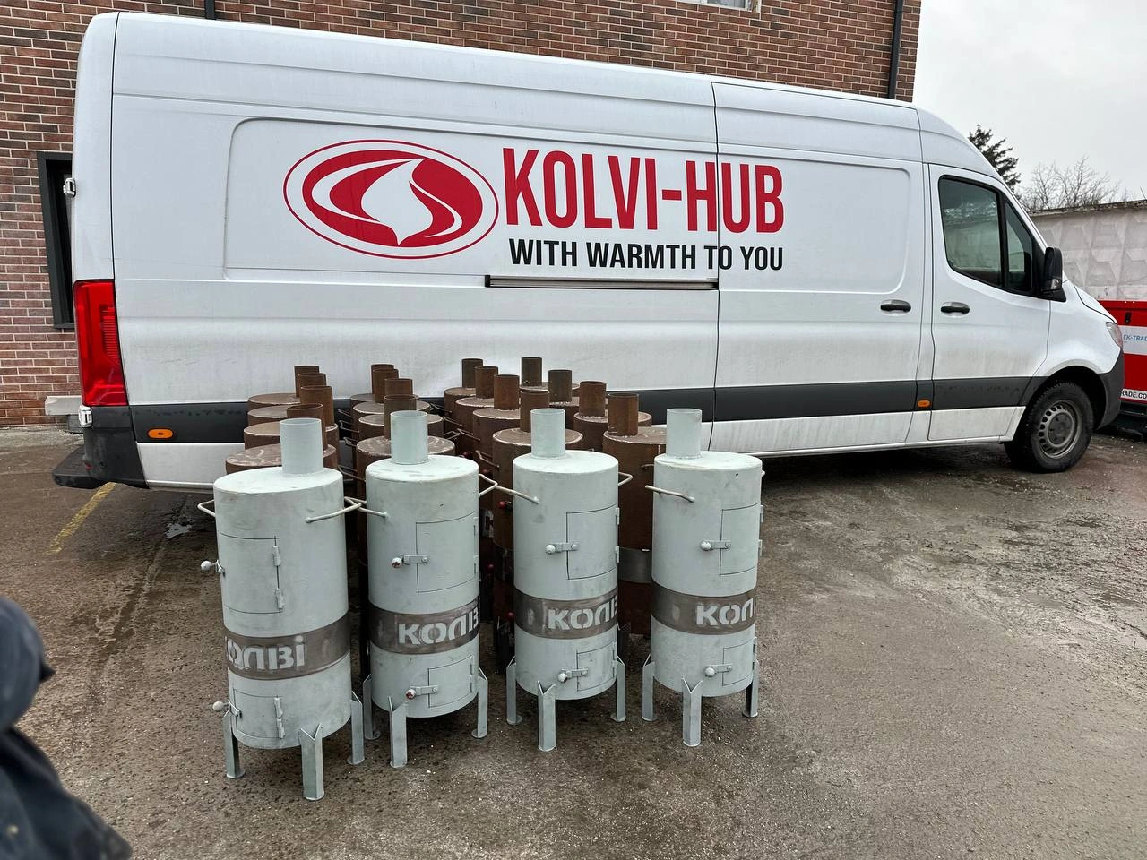 Передали для Сил Оборони 20 буржуйок